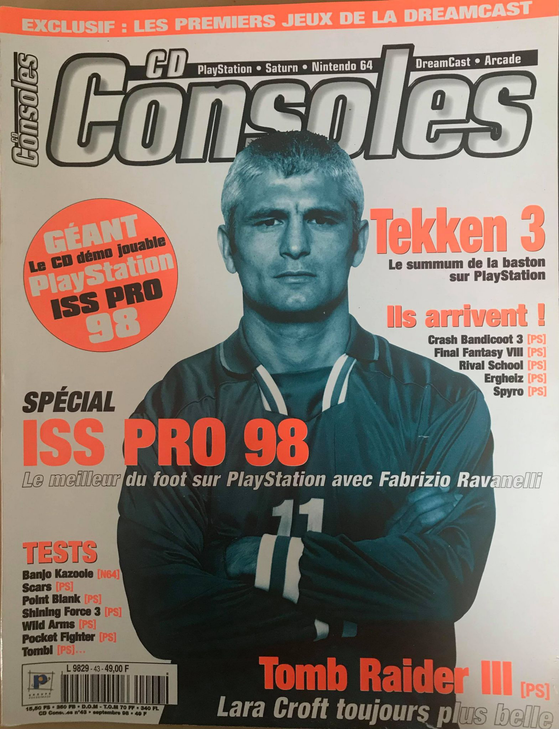 Première page de cdconsoles numero43