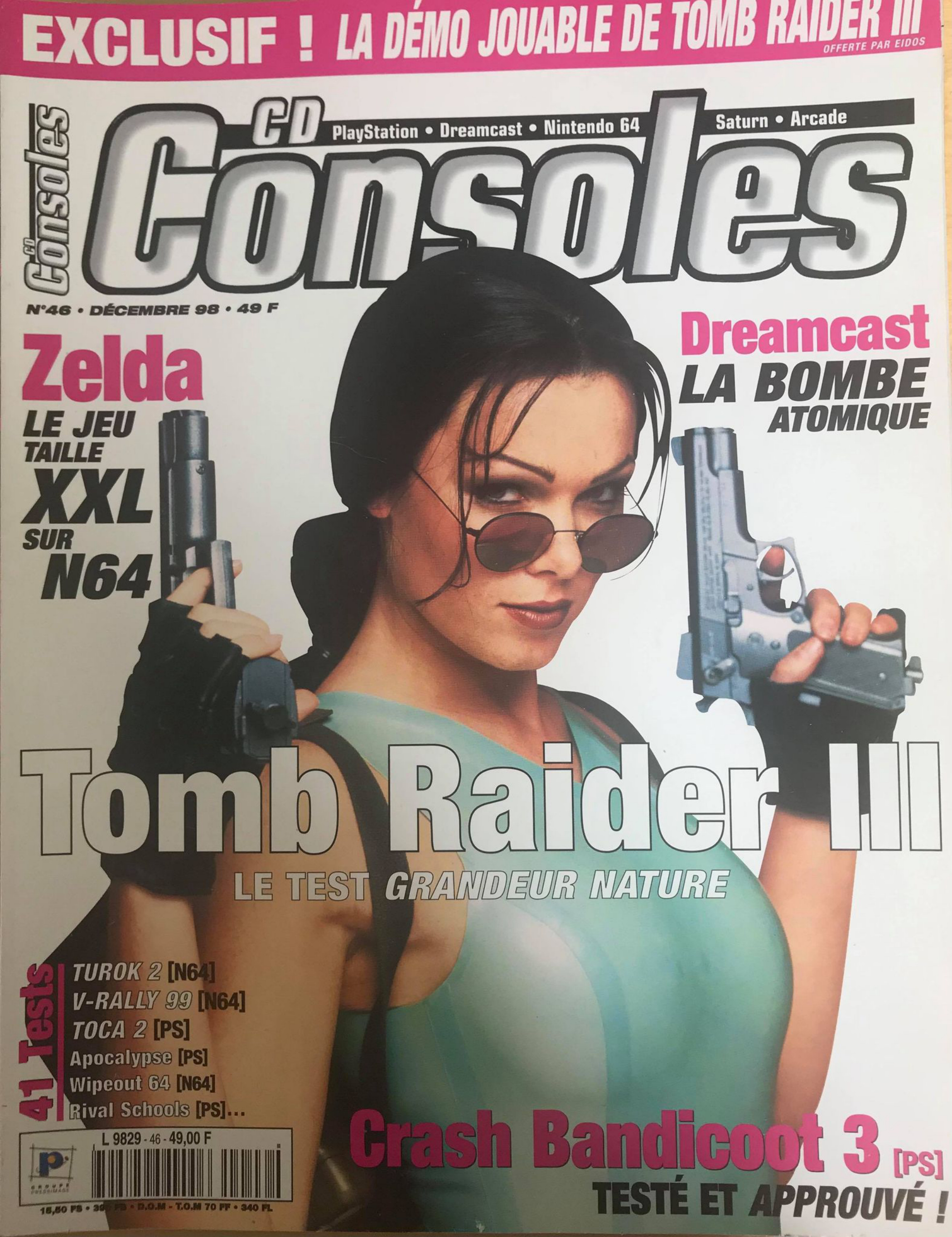 Première page de cdconsoles numero46