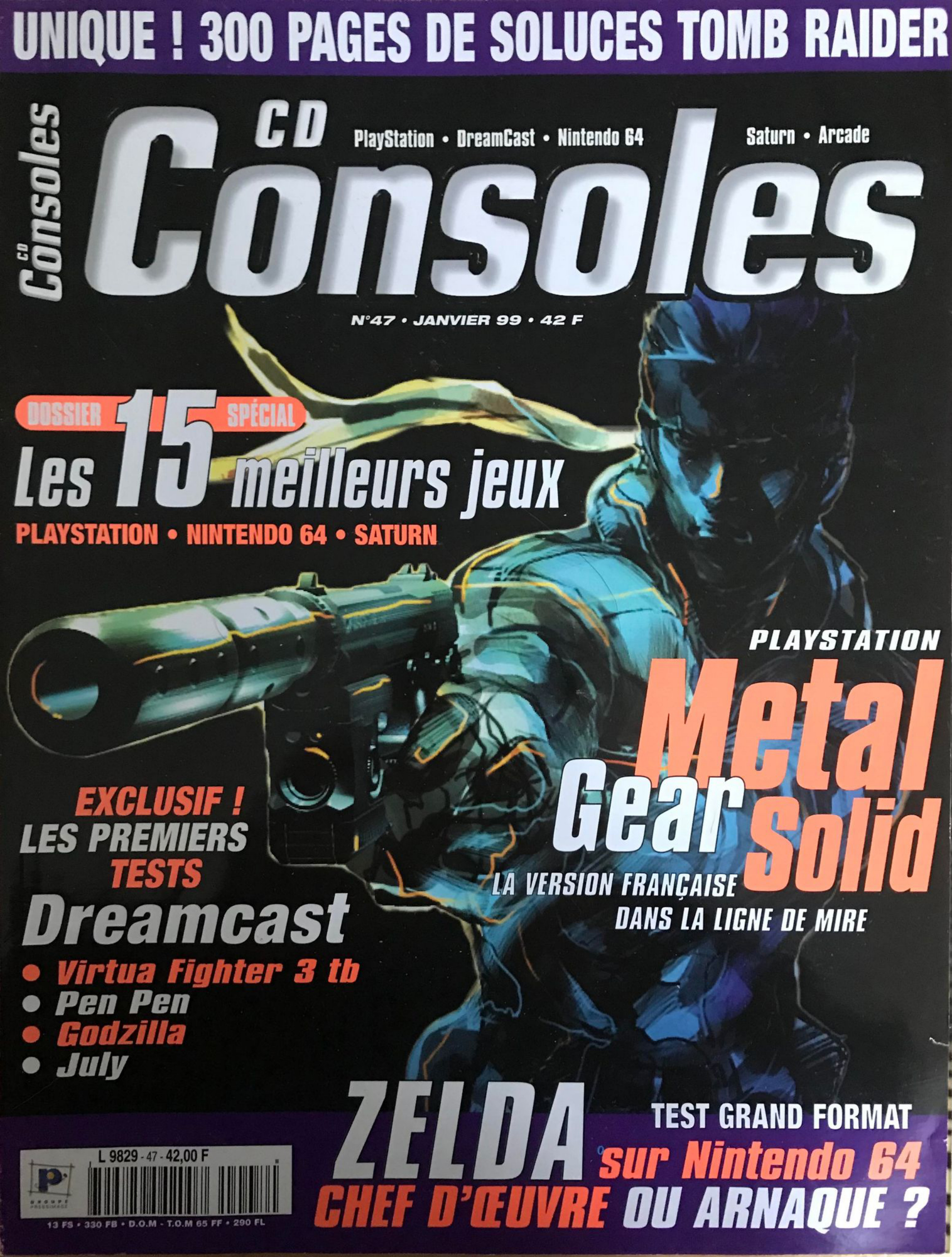 Première page de cdconsoles numero47