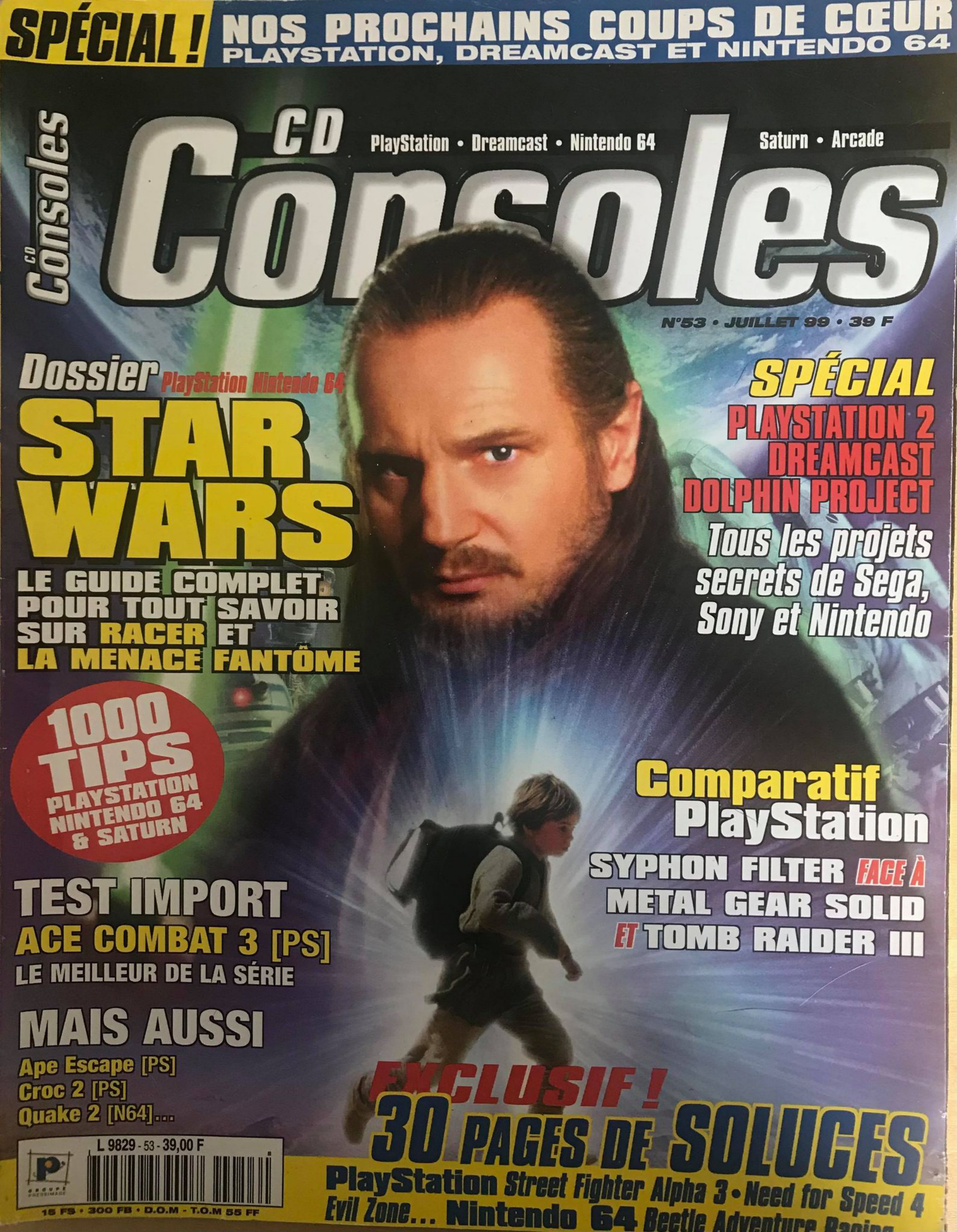 Première page de cdconsoles numero53