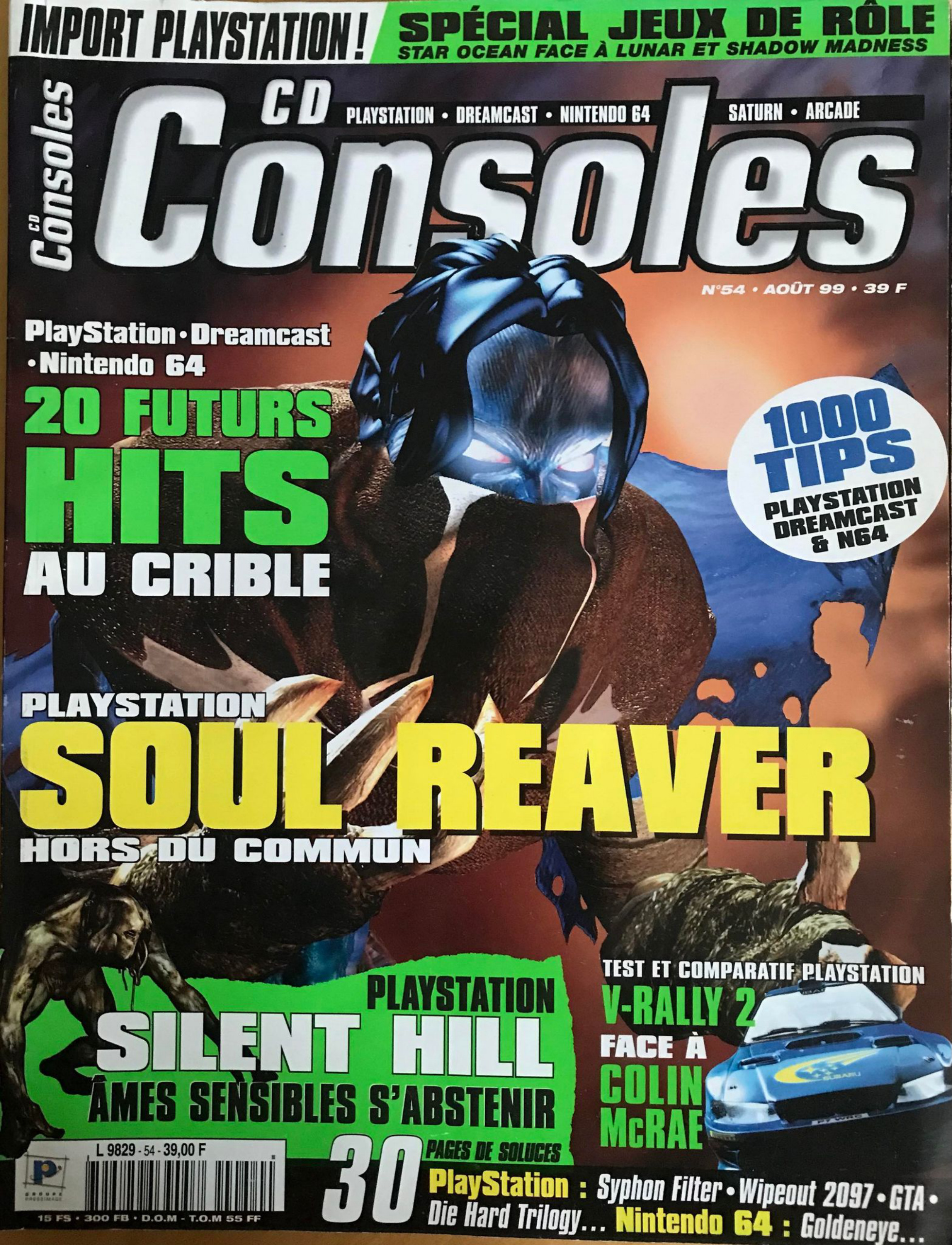 Première page de cdconsoles numero54