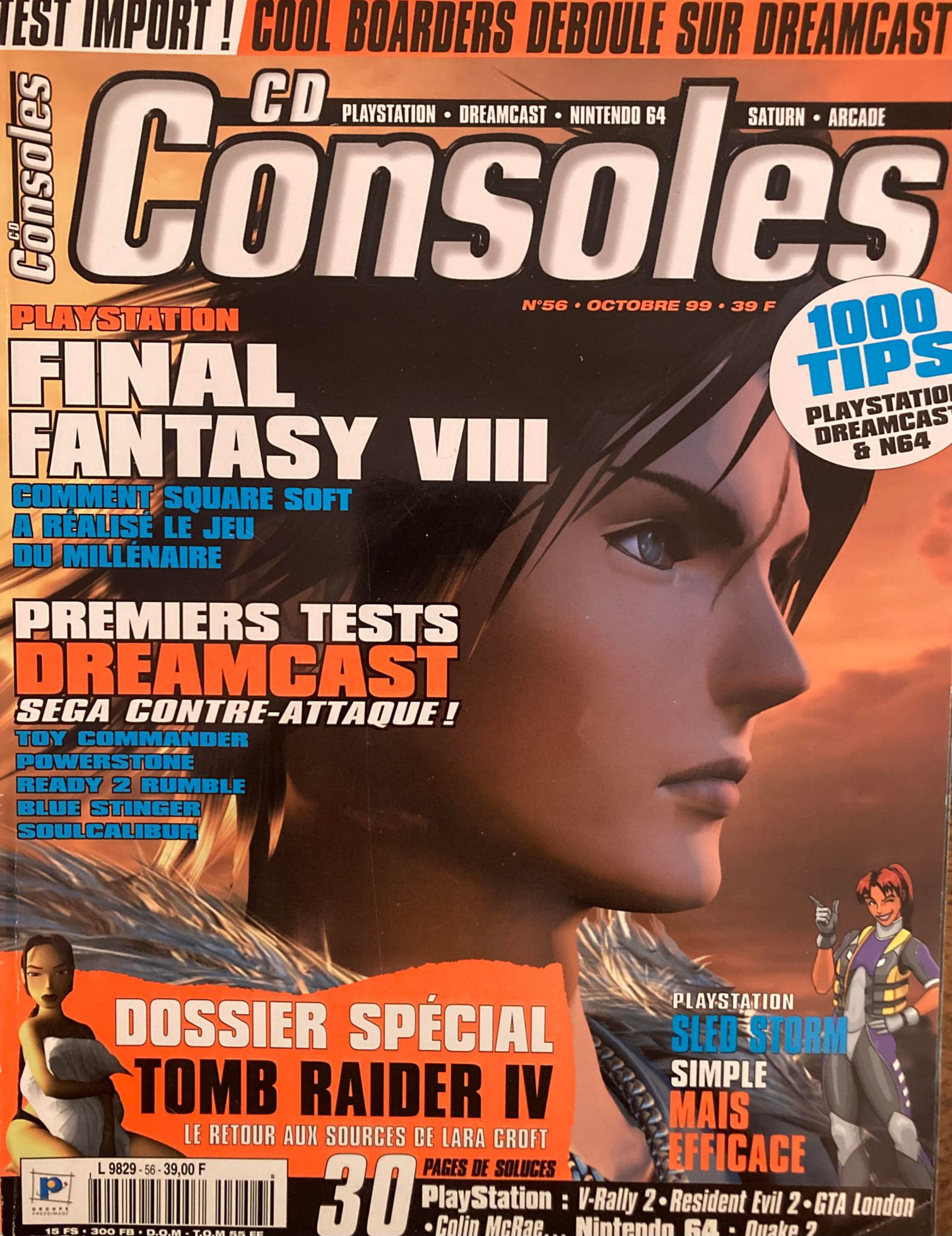 Première page de cdconsoles numero56