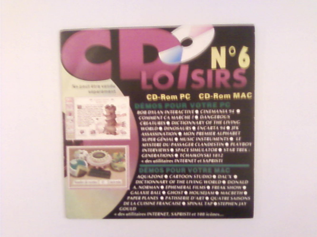 Première page de cdloisirs numerocd06