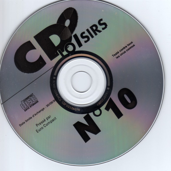 Première page de cdloisirs numerocd10