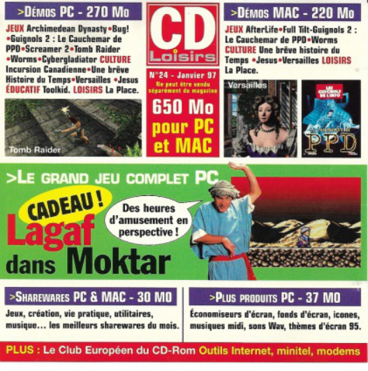 Première page de cdloisirs numerocd24