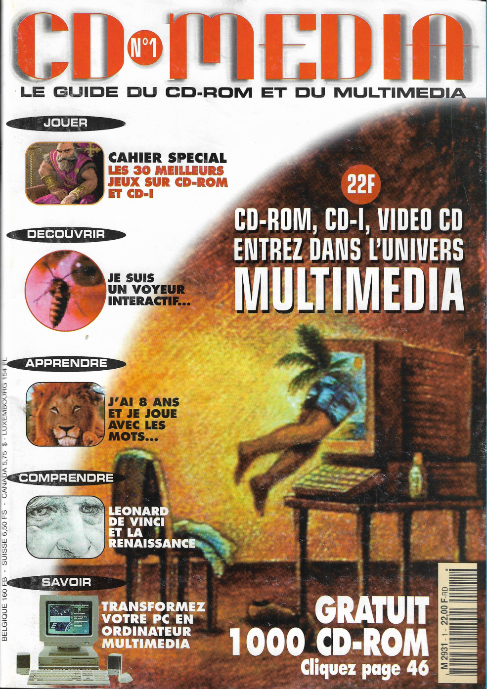 Première page de cdmedia numero01