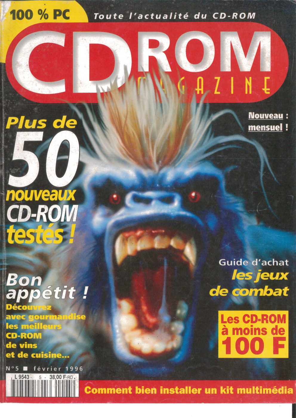 Première page de cdrommagazine numero05