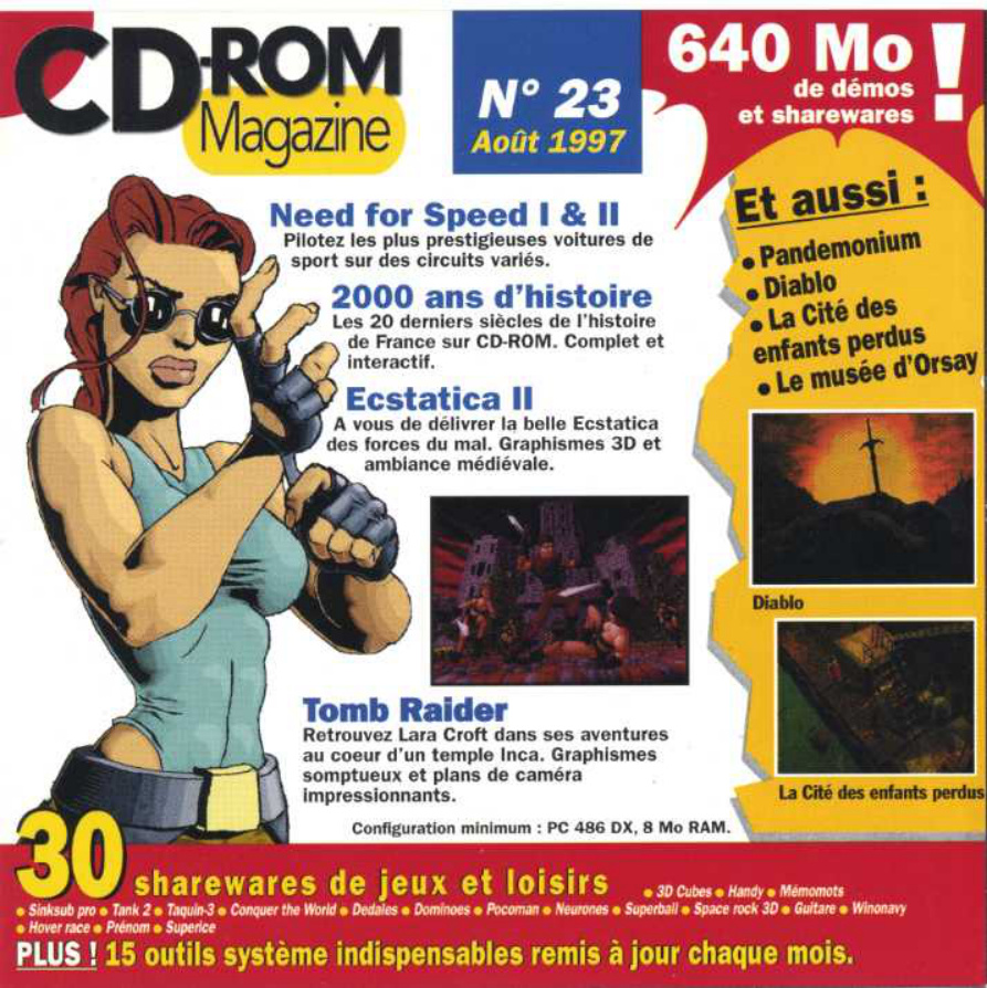 Première page de cdrommagazine numerocd23