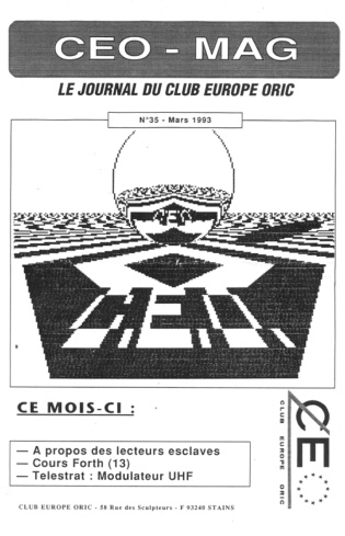 Première page de ceomag numero35