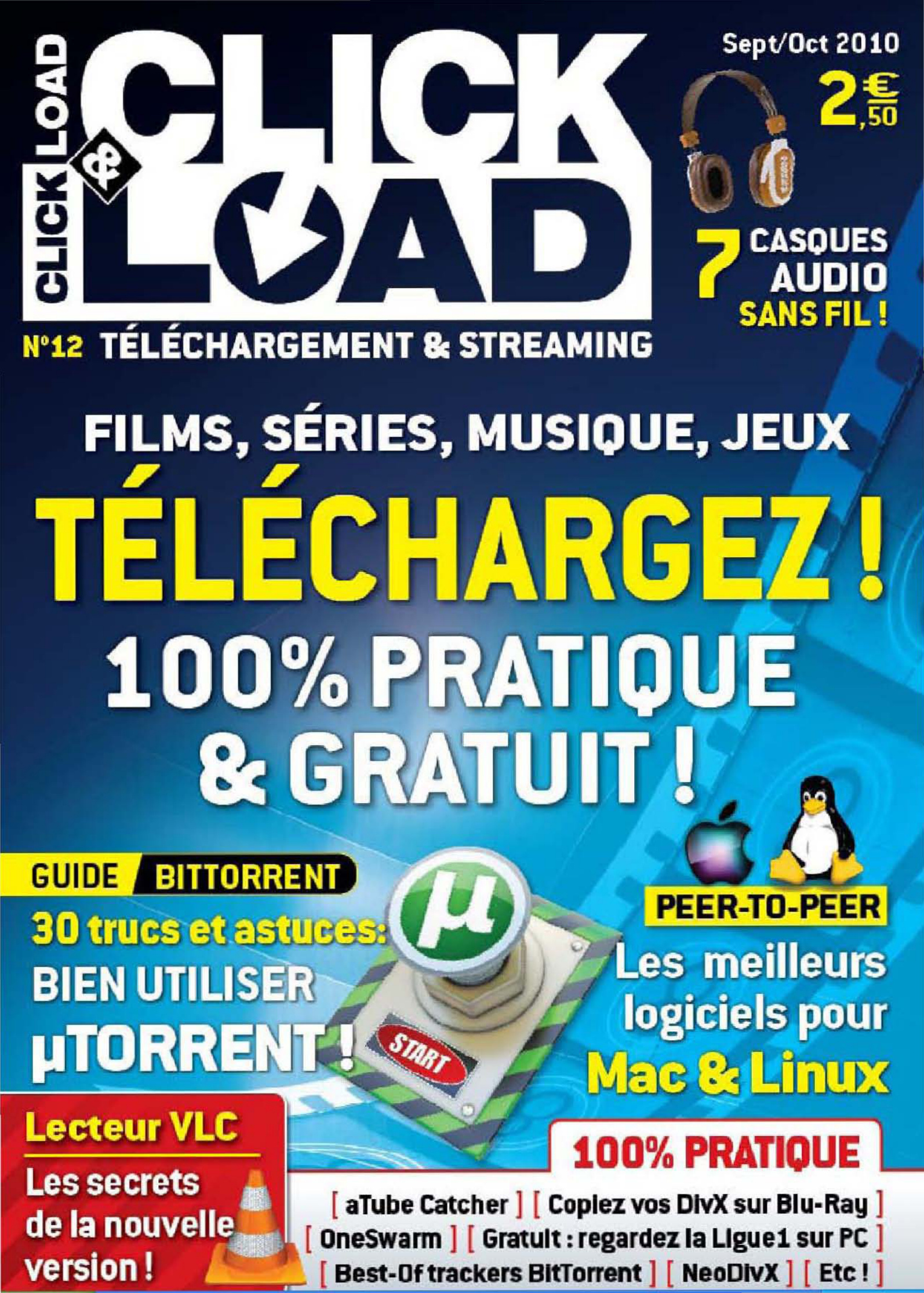Première page de clicketload numero12