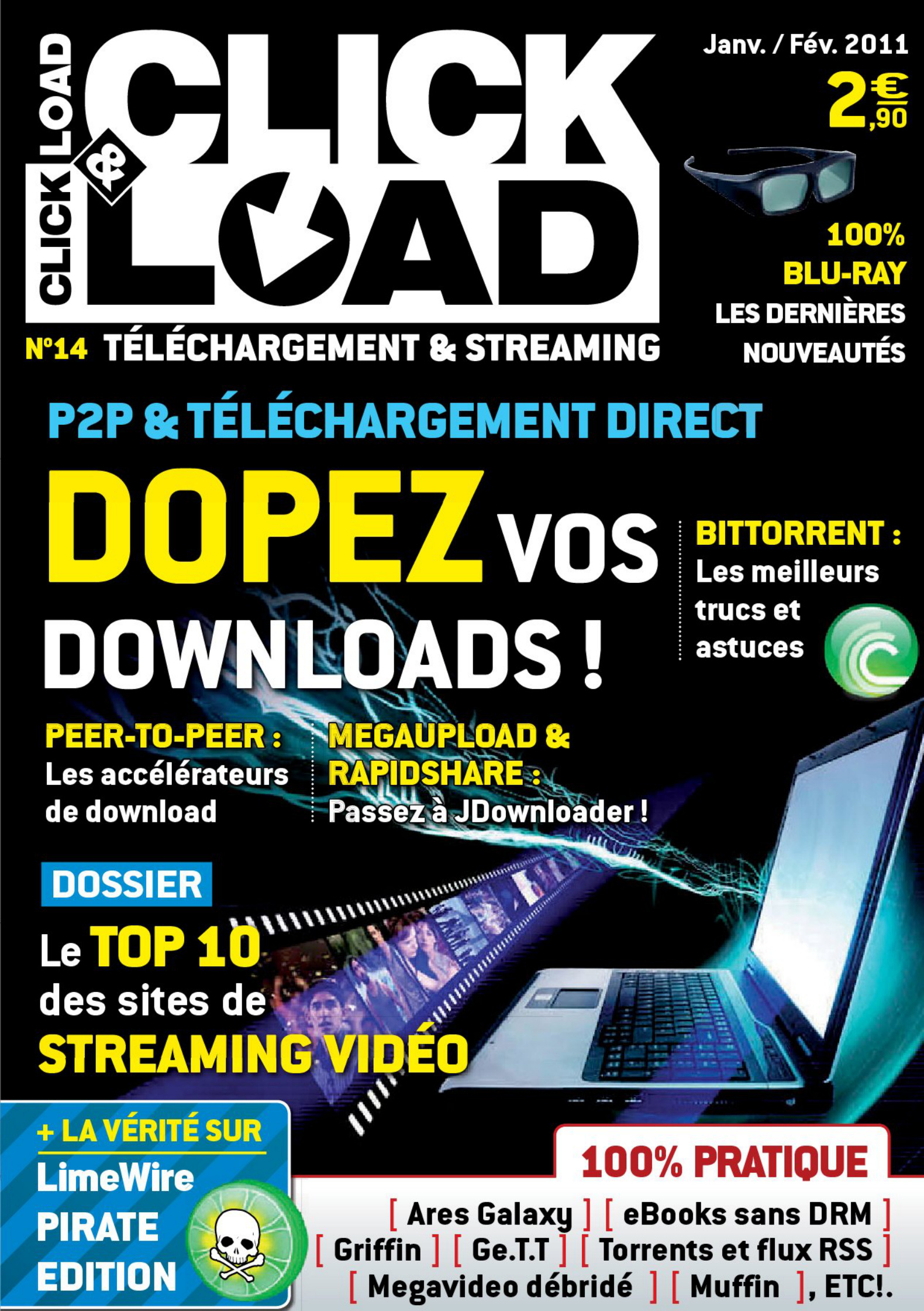 Première page de clicketload numero14