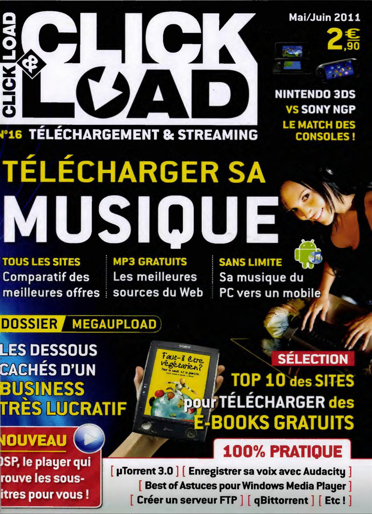 Première page de clicketload numero16