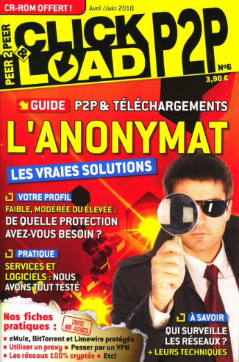 Première page de clicketloadp2p numero06
