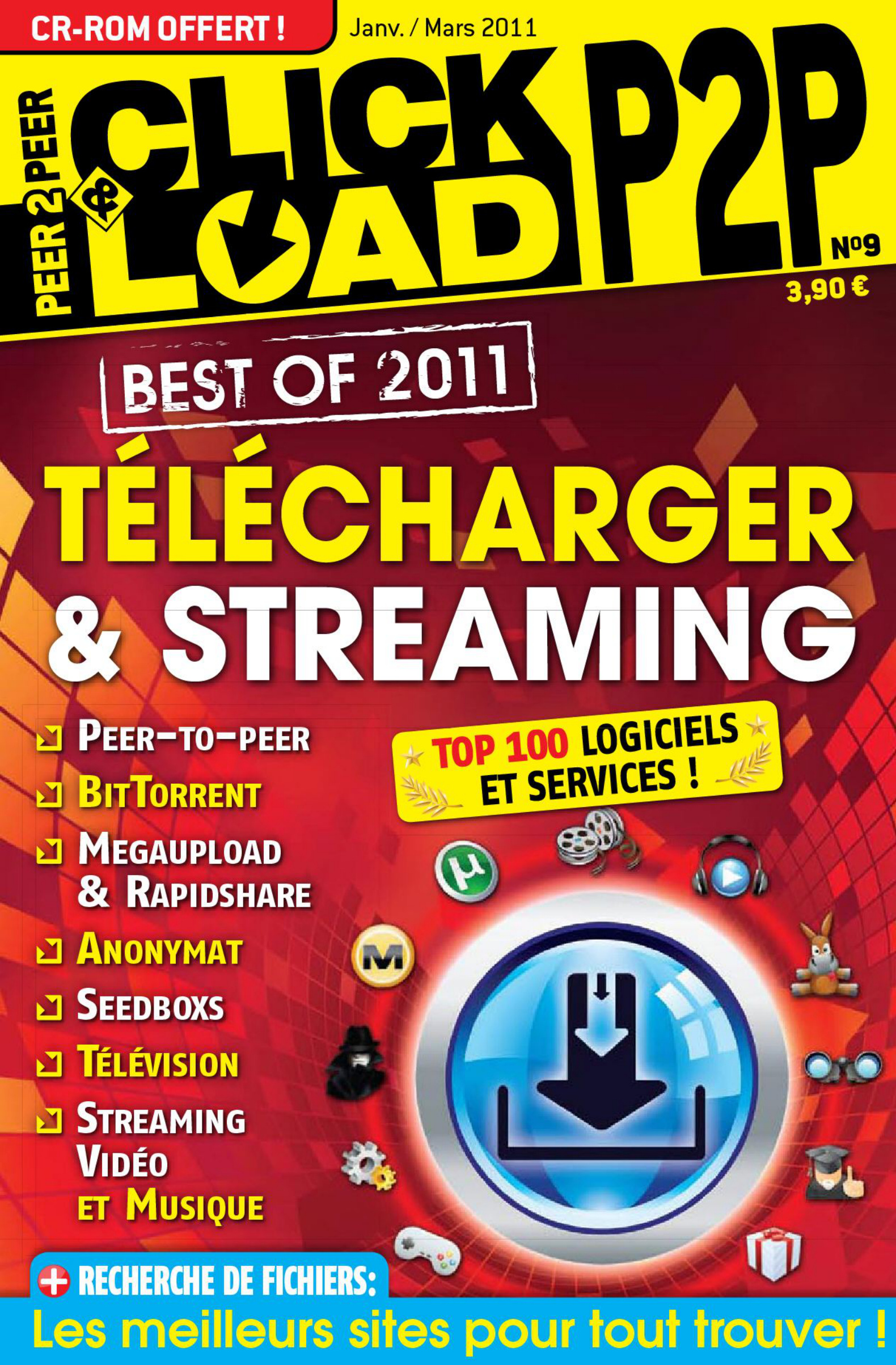 Première page de clicketloadp2p numero09