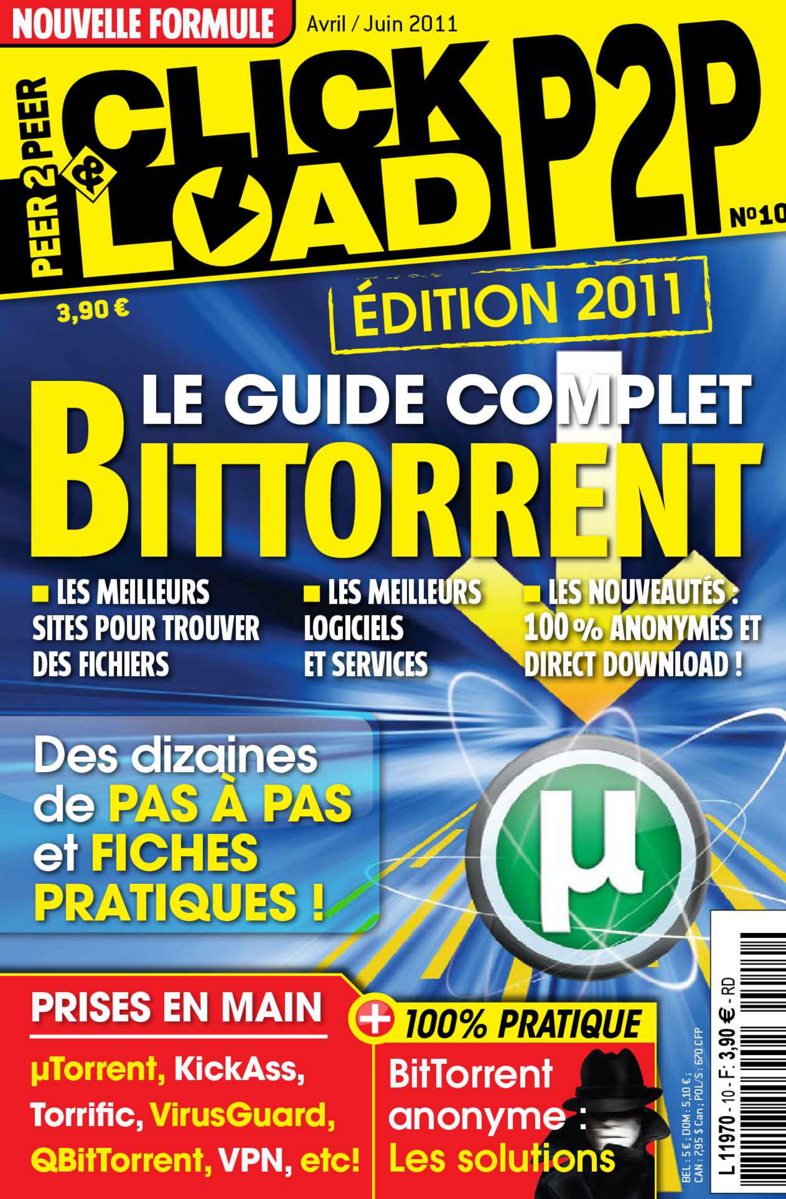 Première page de clicketloadp2p numero10