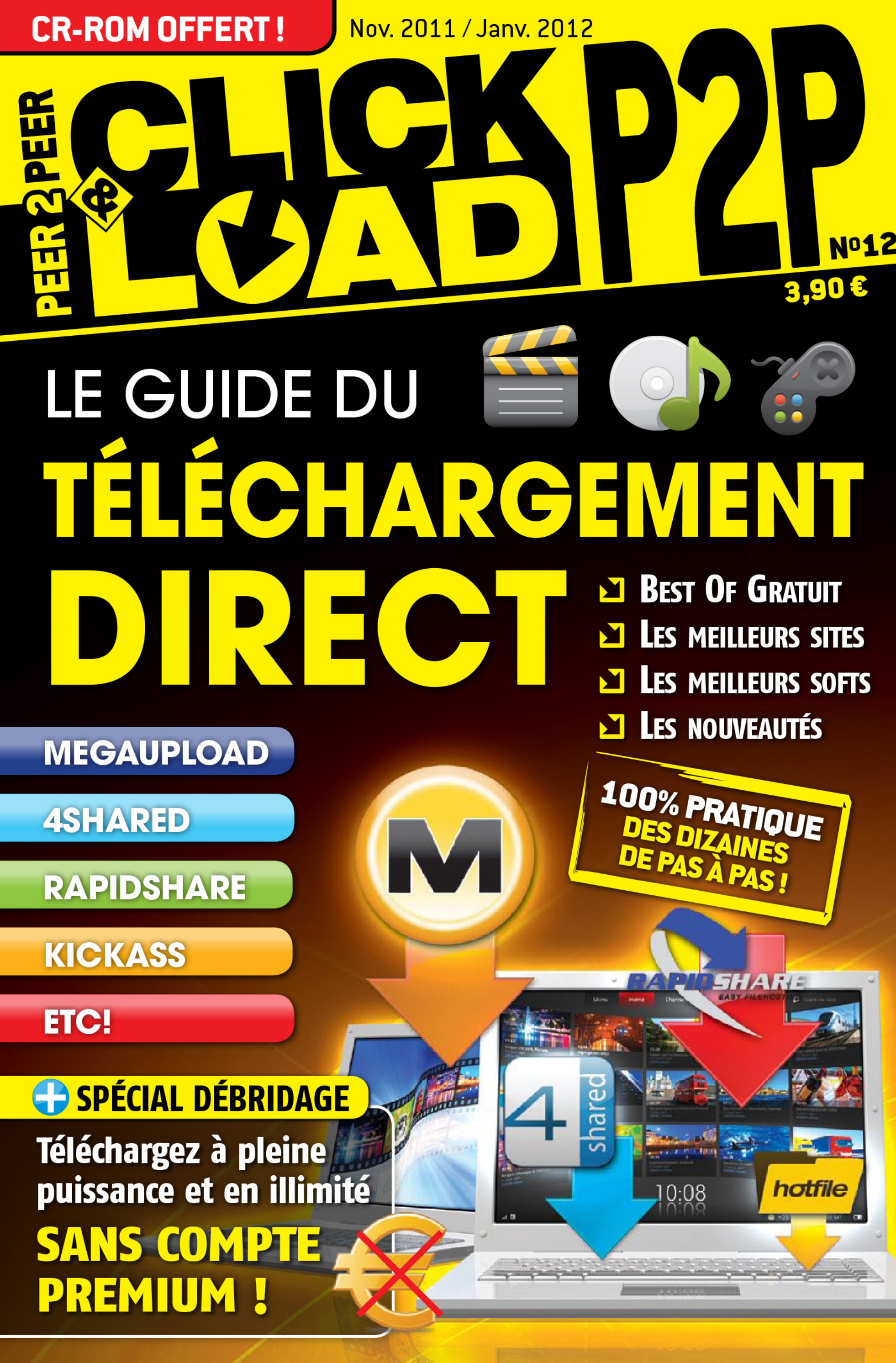 Première page de clicketloadp2p numero12