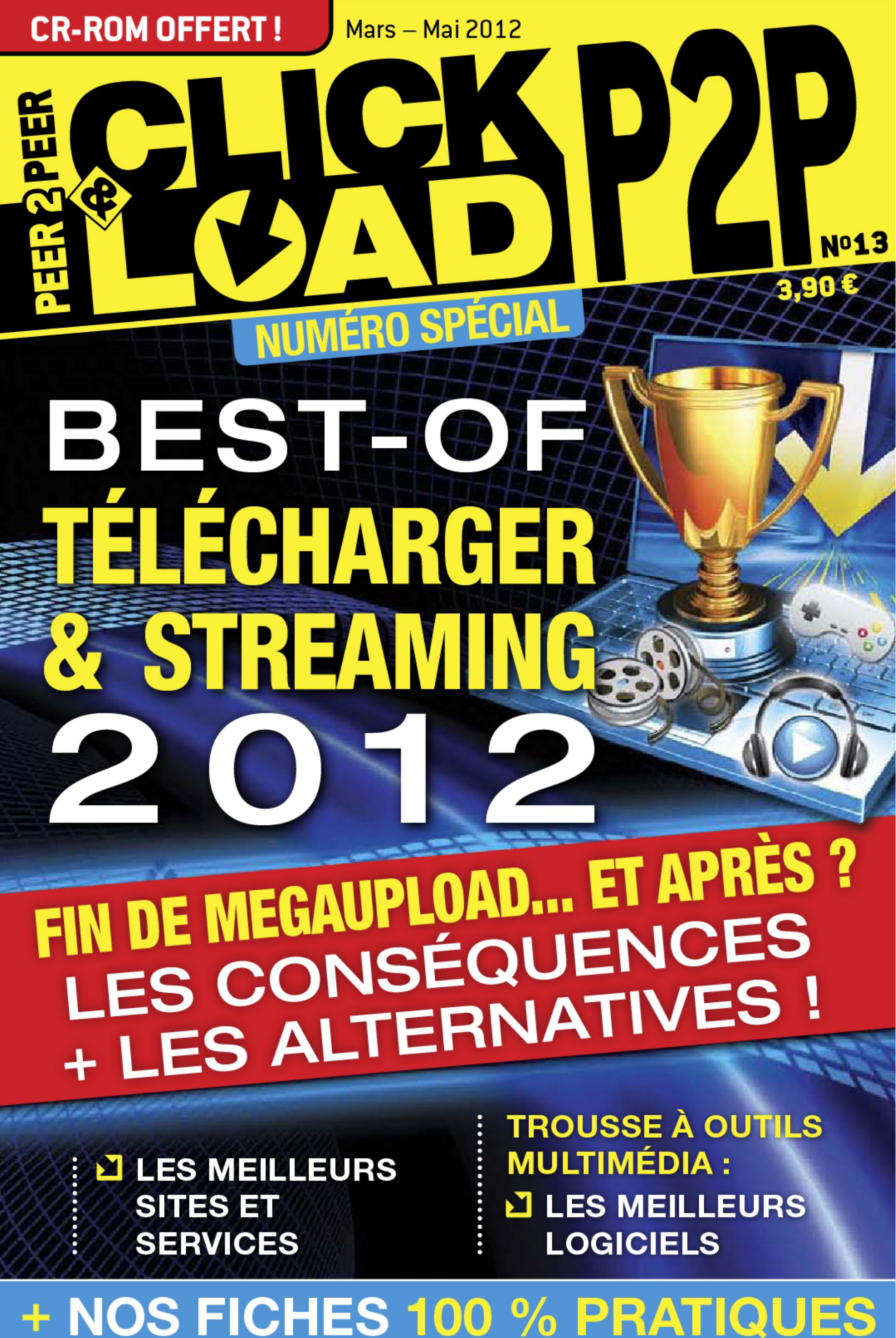 Première page de clicketloadp2p numero13