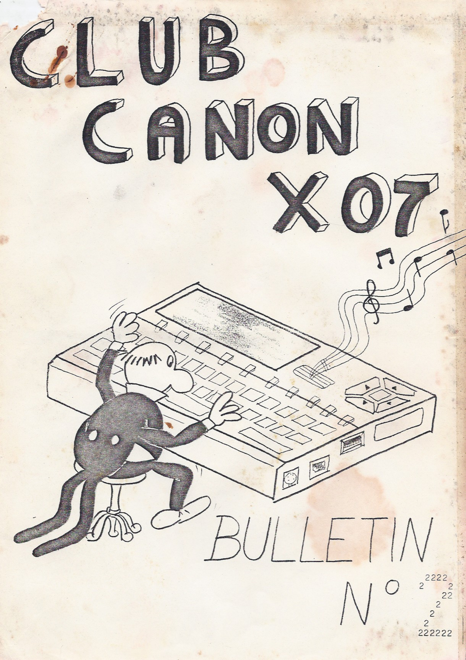 Première page de clubcanon numero02