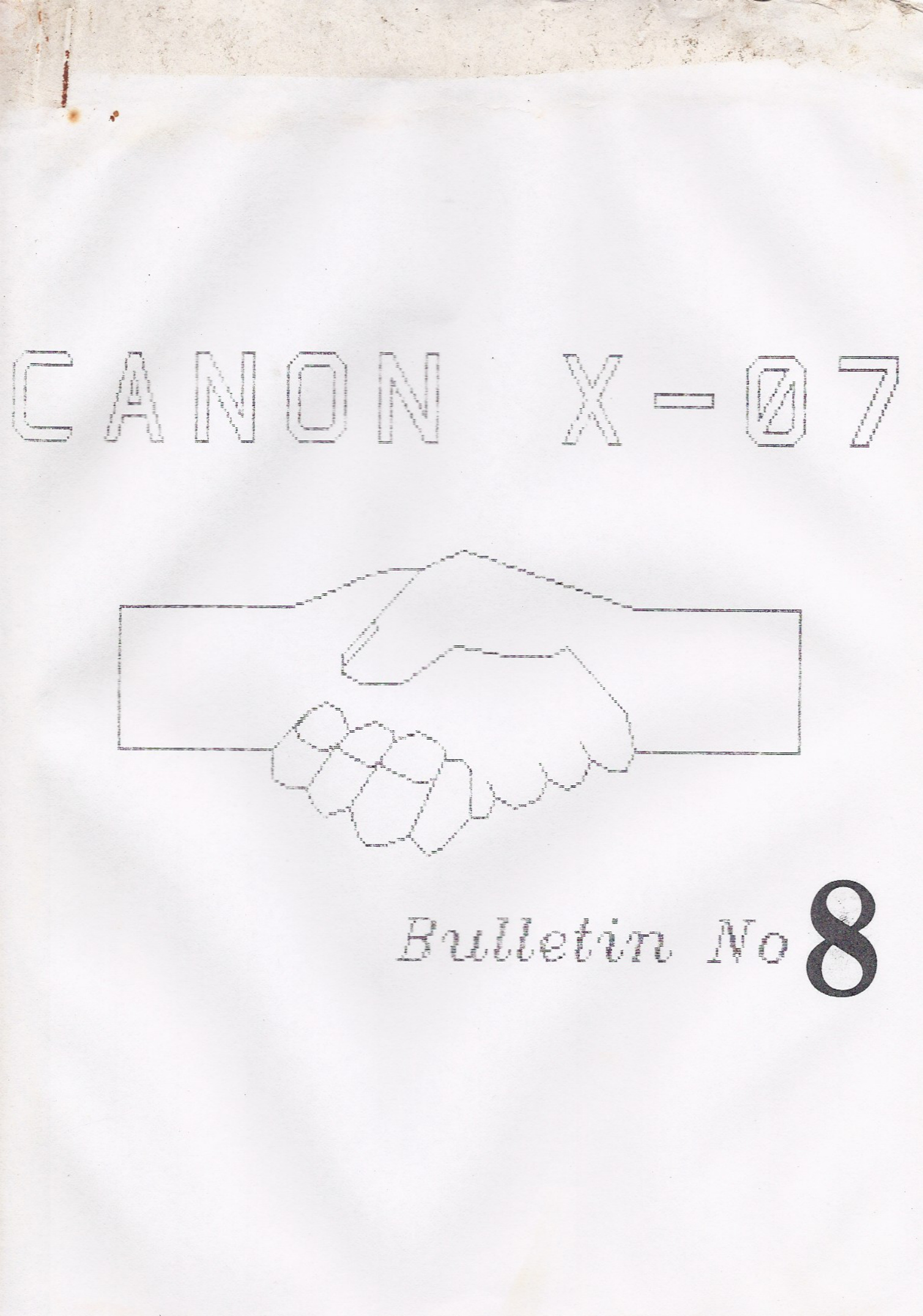 Première page de clubcanon numero08