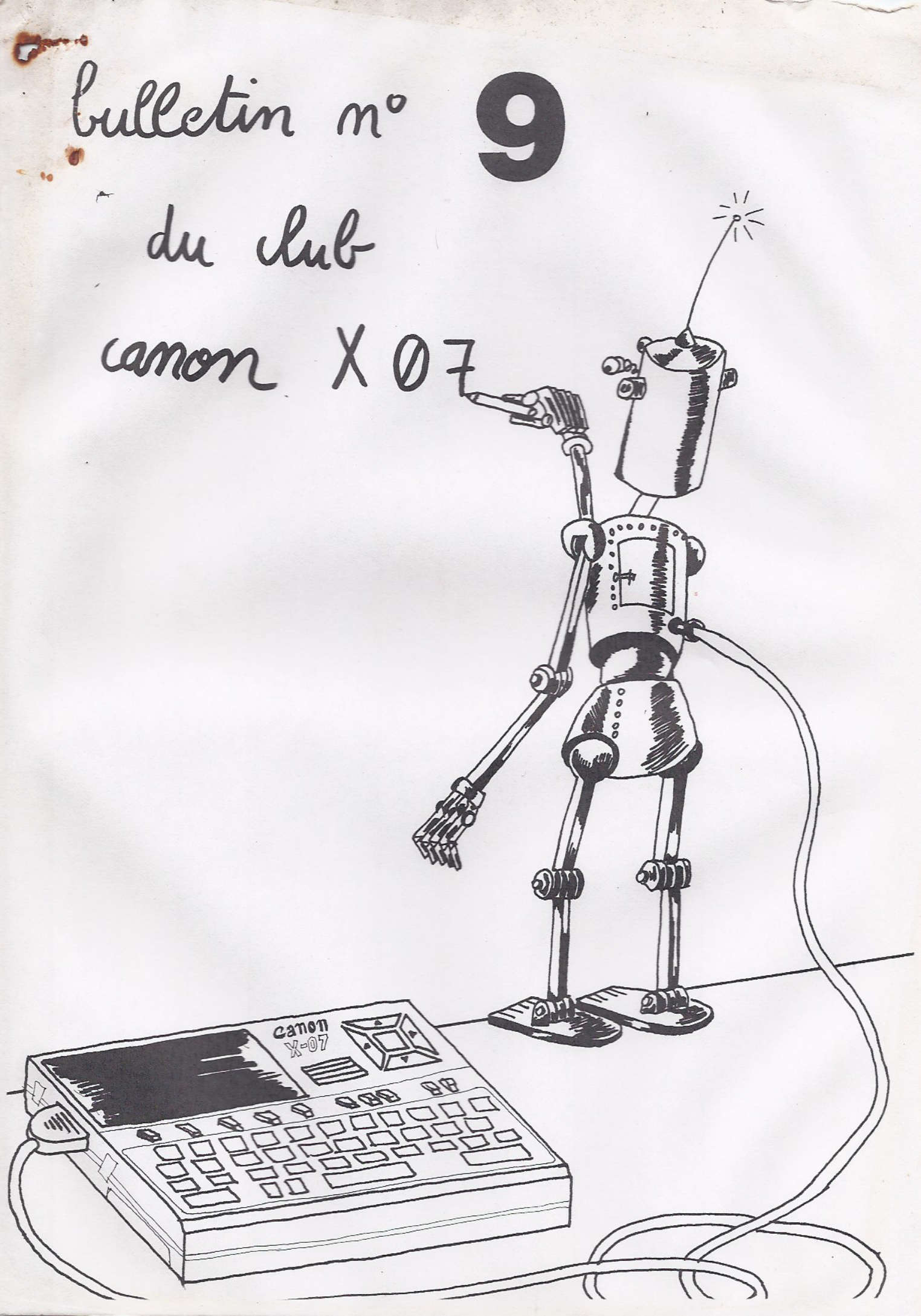 Première page de clubcanon numero09