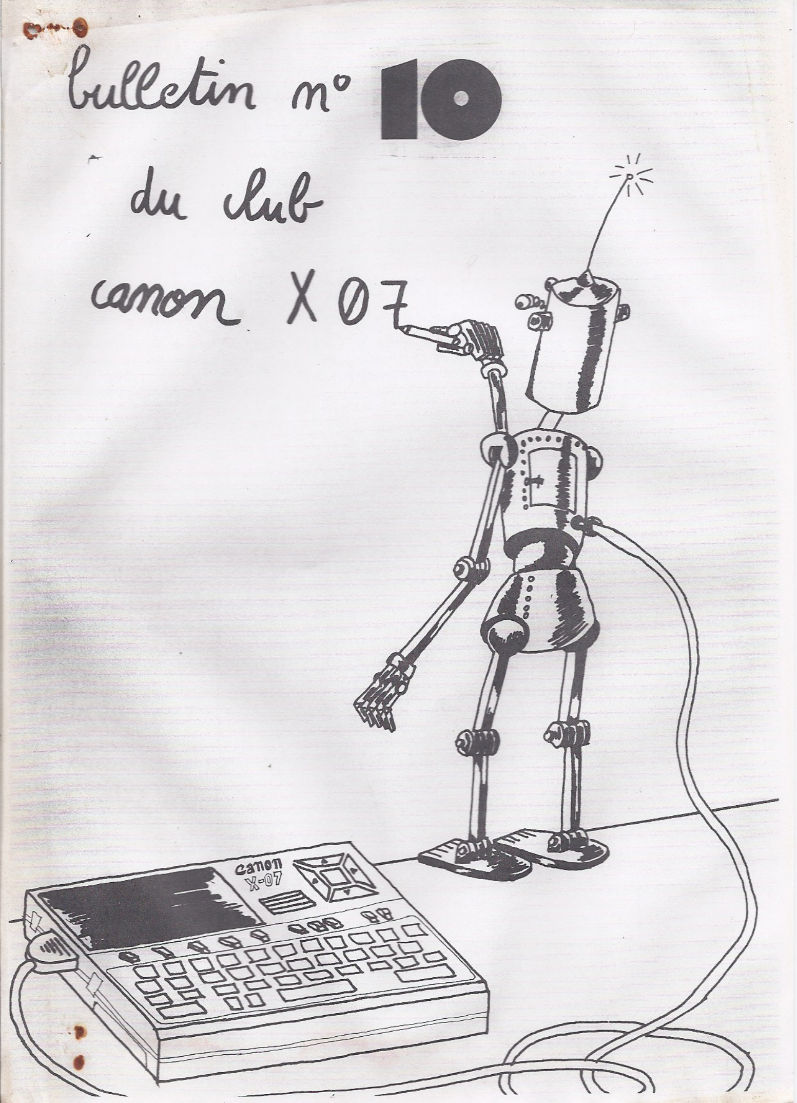 Première page de clubcanon numero10