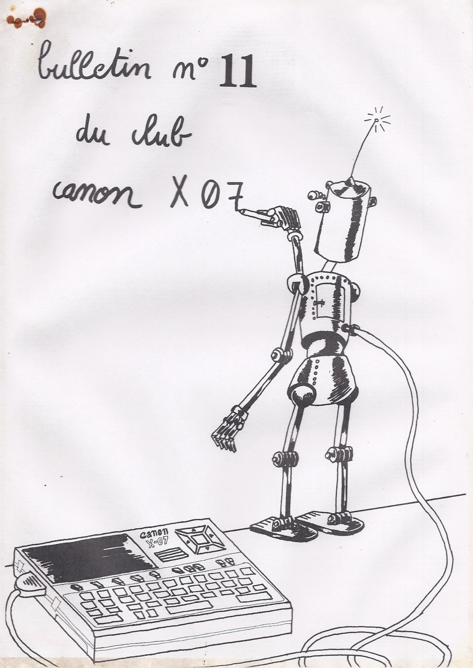 Première page de clubcanon numero11