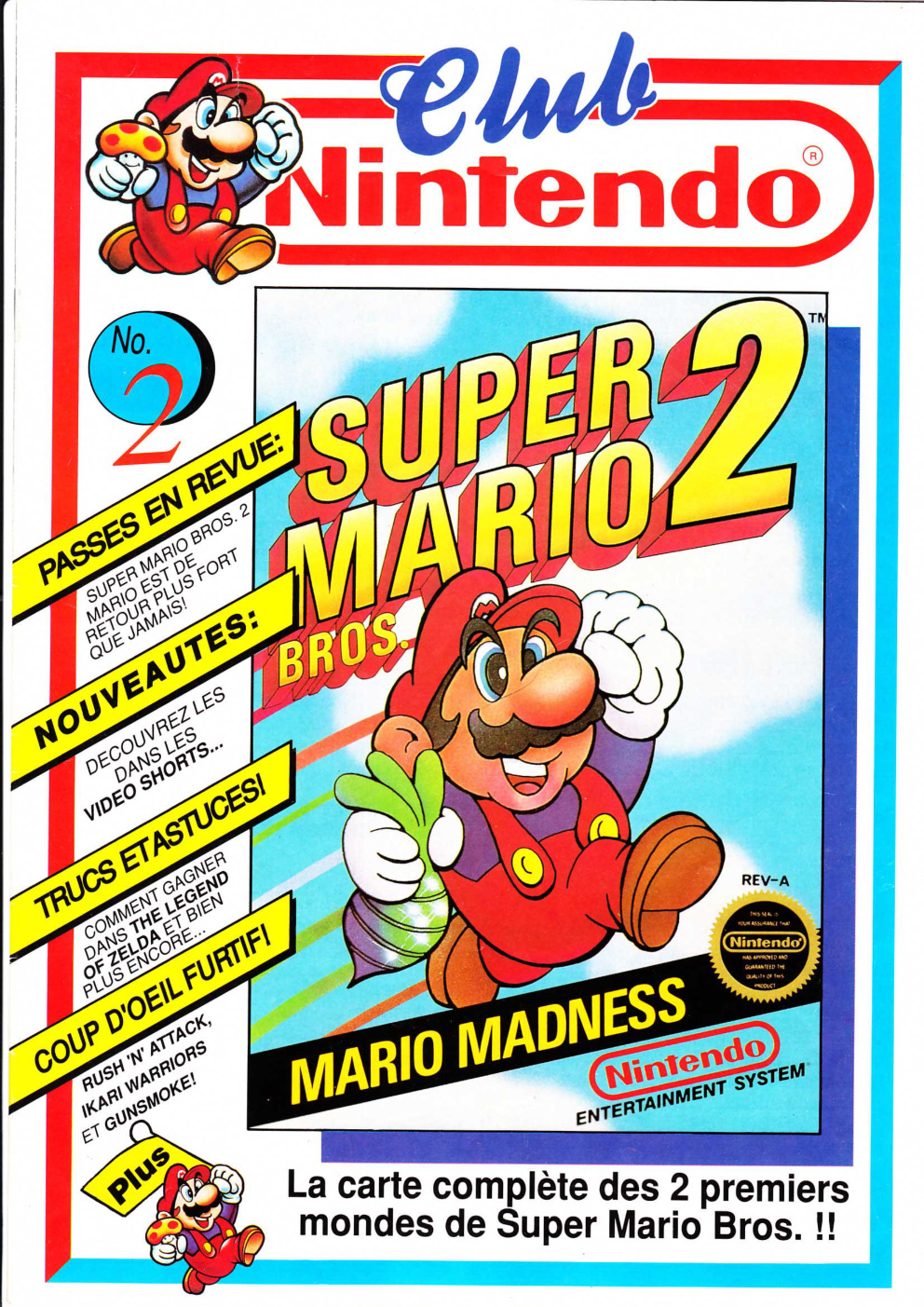 Première page de clubnintendo numero001ed2