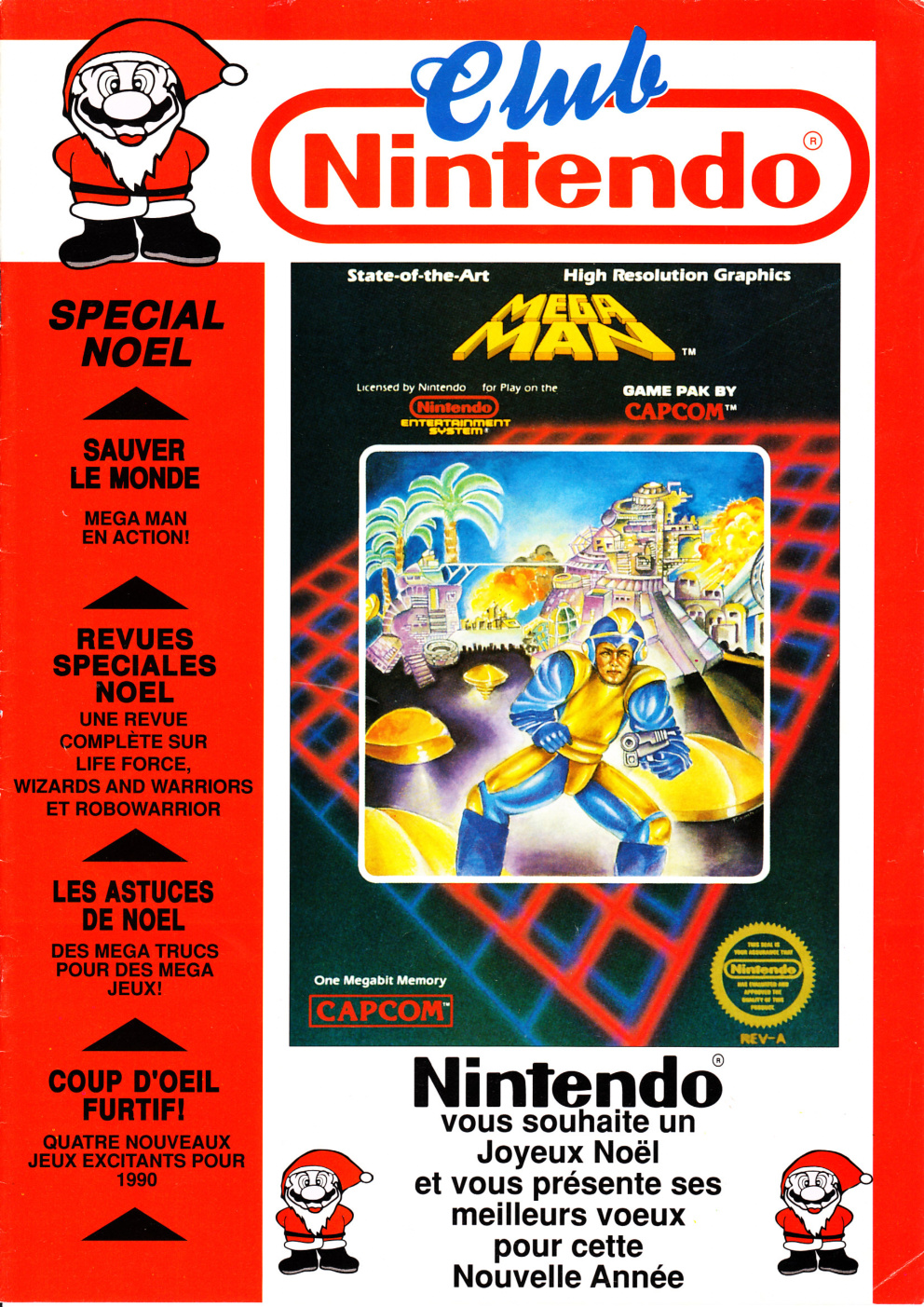 Première page de clubnintendo numero001ed5