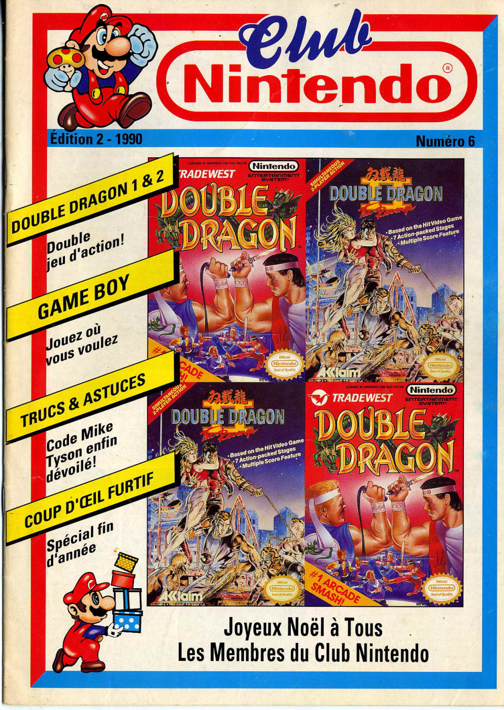 Première page de clubnintendo numero002ed6