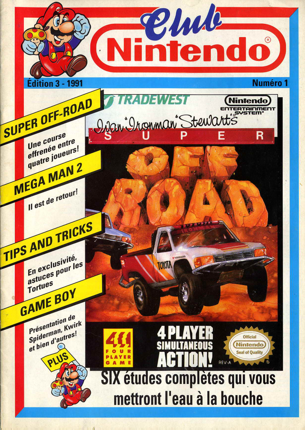 Première page de clubnintendo numero003ed1