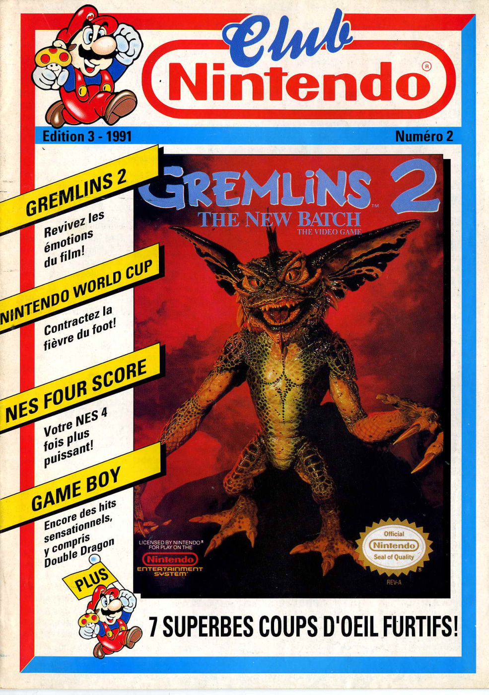 Première page de clubnintendo numero003ed2