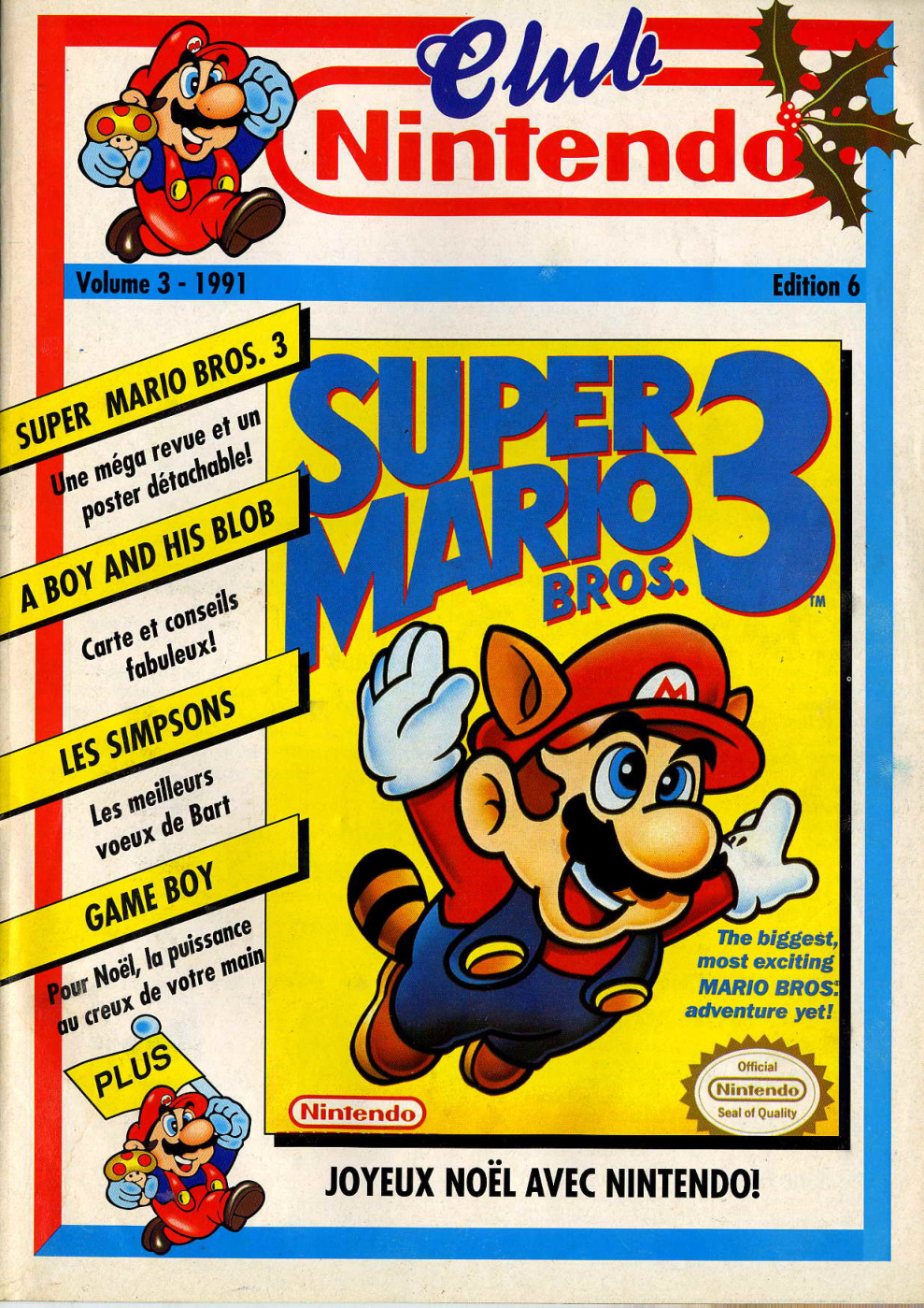 Première page de clubnintendo numero003ed6