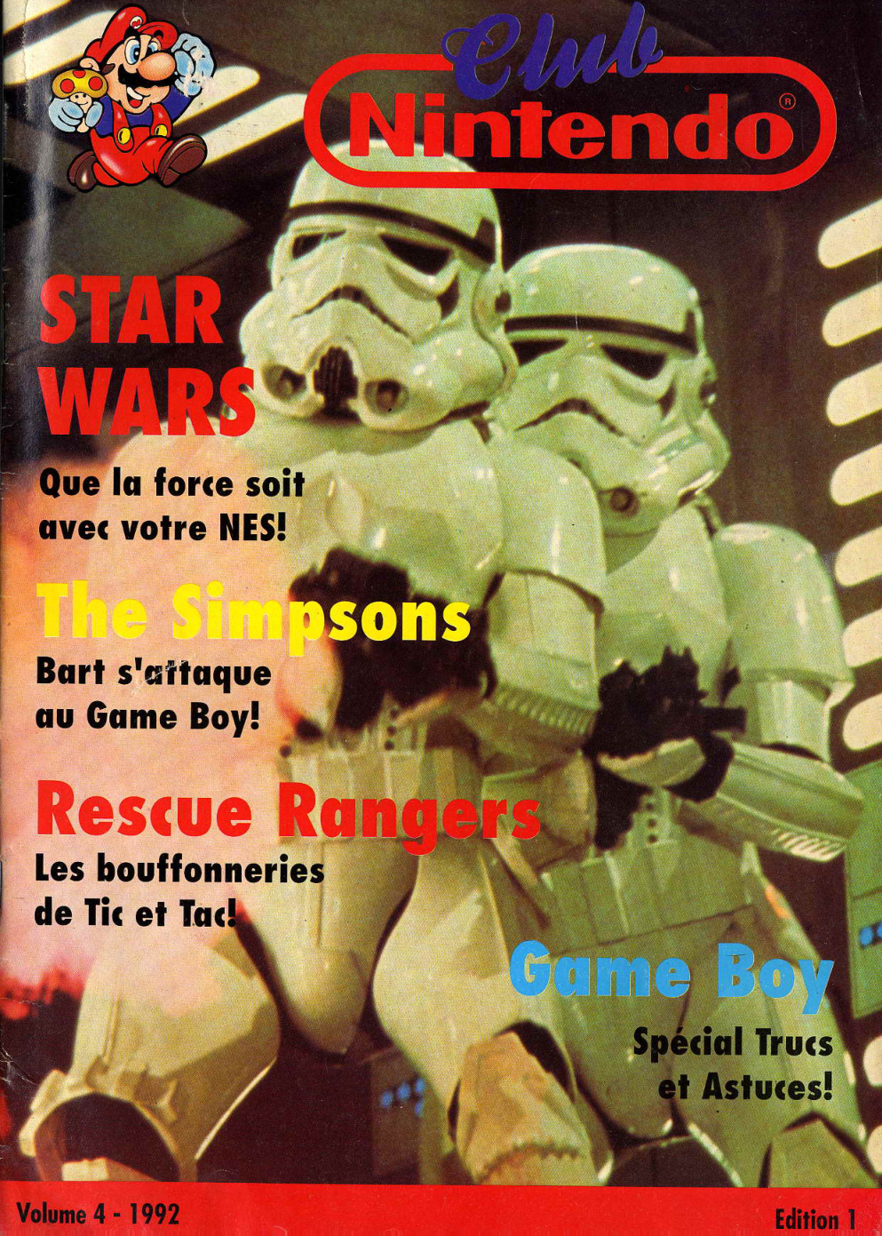 Première page de clubnintendo numero004ed1