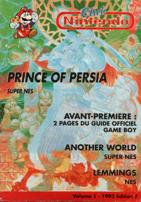 Première page de clubnintendo numero005ed7