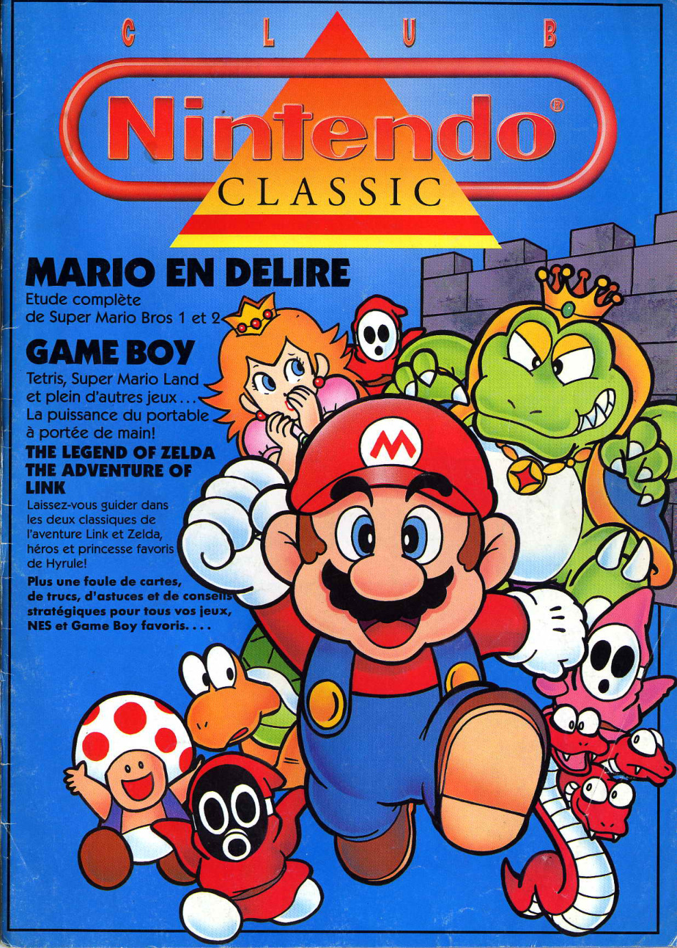 Première page de clubnintendo numerohs001