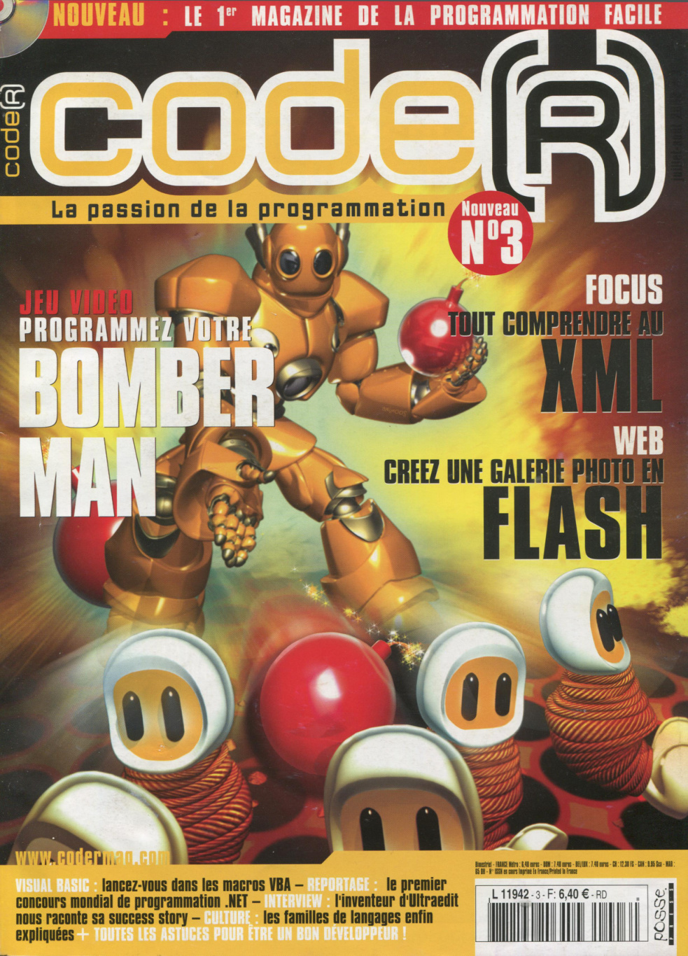 Première page de coder numero03
