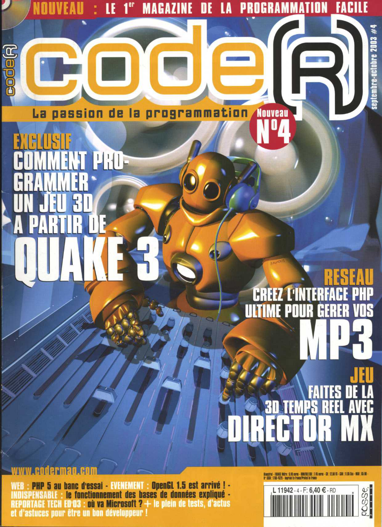 Première page de coder numero04
