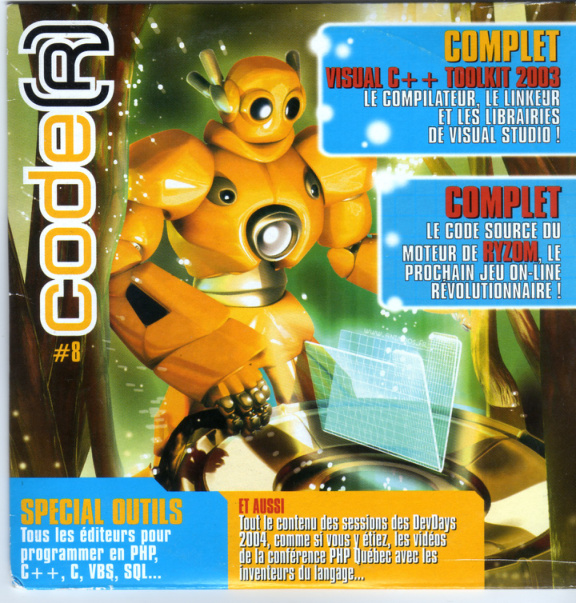 Première page de coder numero08