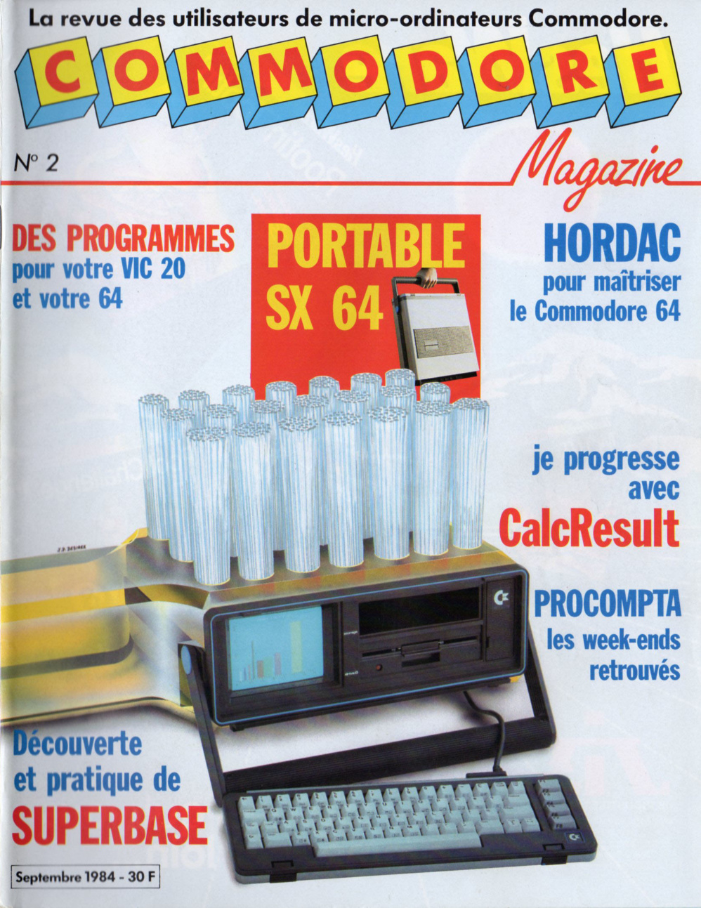 Première page de commodoremagazine numero02