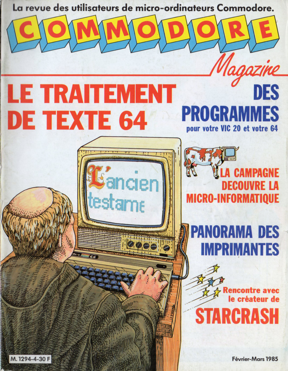Première page de commodoremagazine numero04