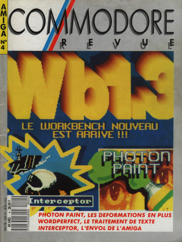 Première page de commodorerevue numero04