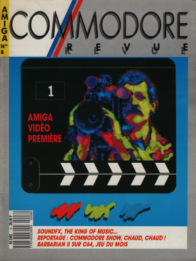 Première page de commodorerevue numero08