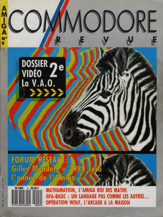 Première page de commodorerevue numero09