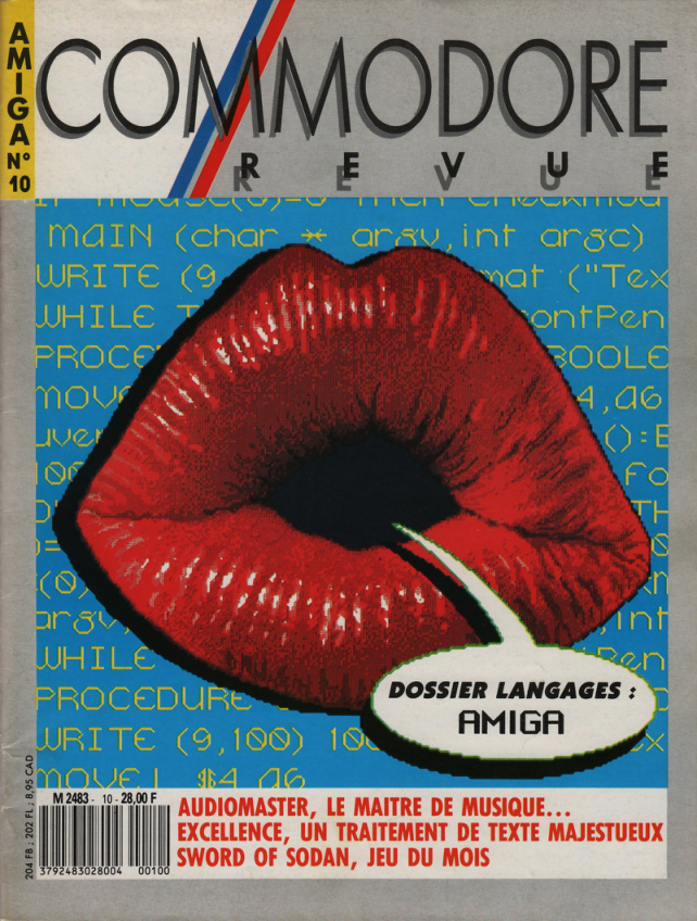 Première page de commodorerevue numero10