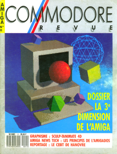 Première page de commodorerevue numero11