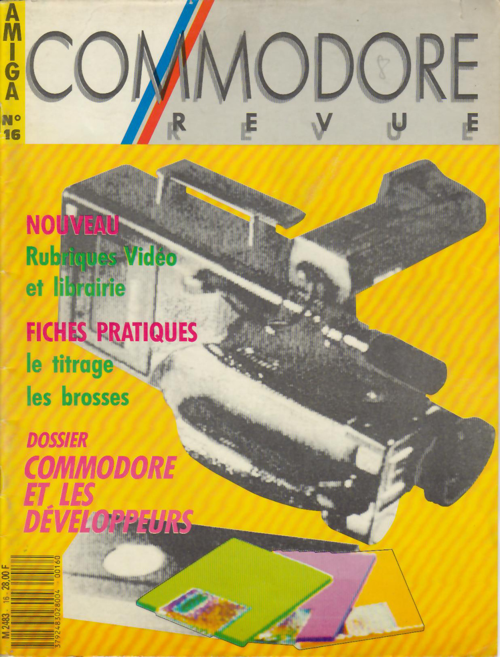 Première page de commodorerevue numero16