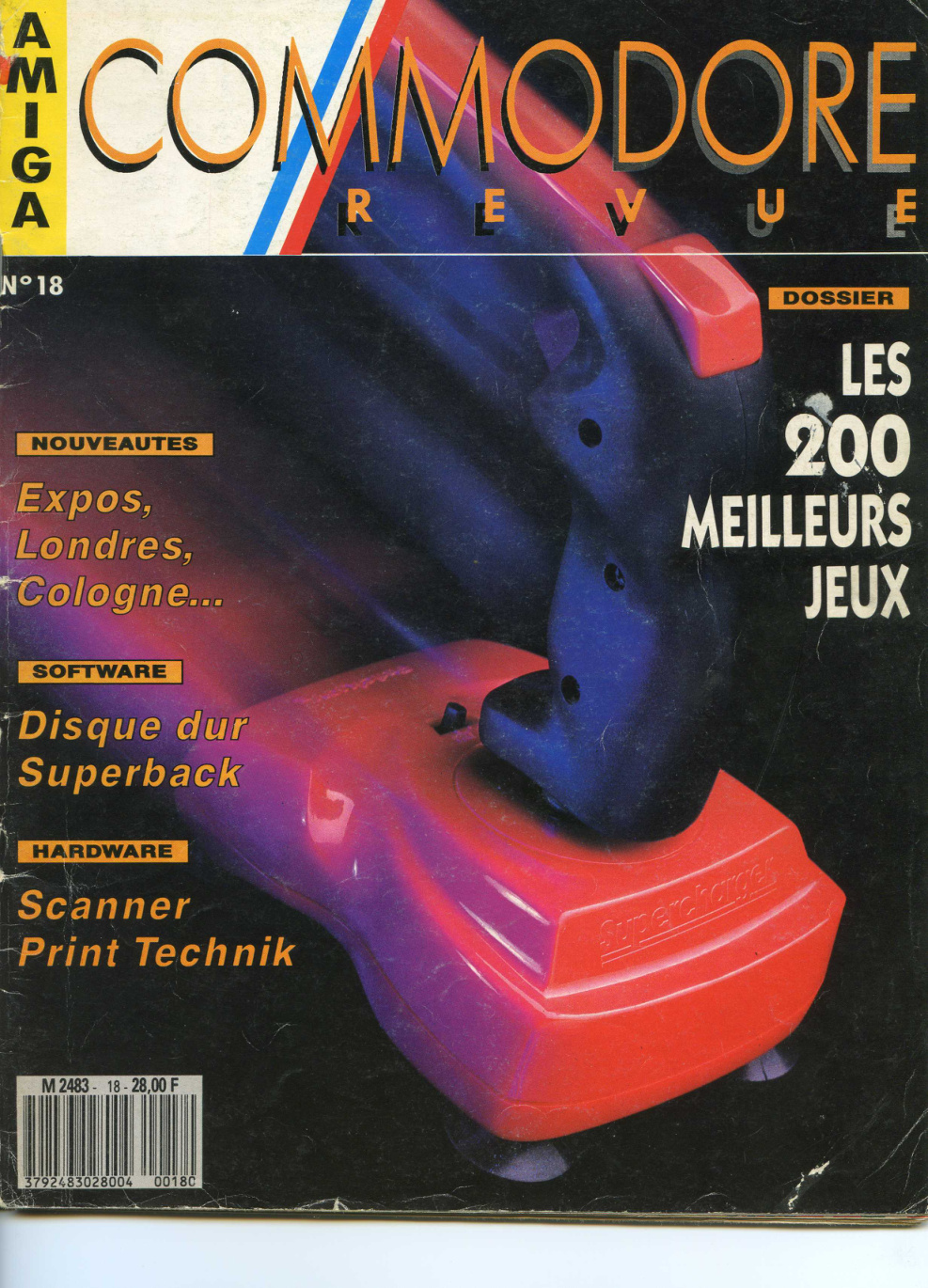 Première page de commodorerevue numero18