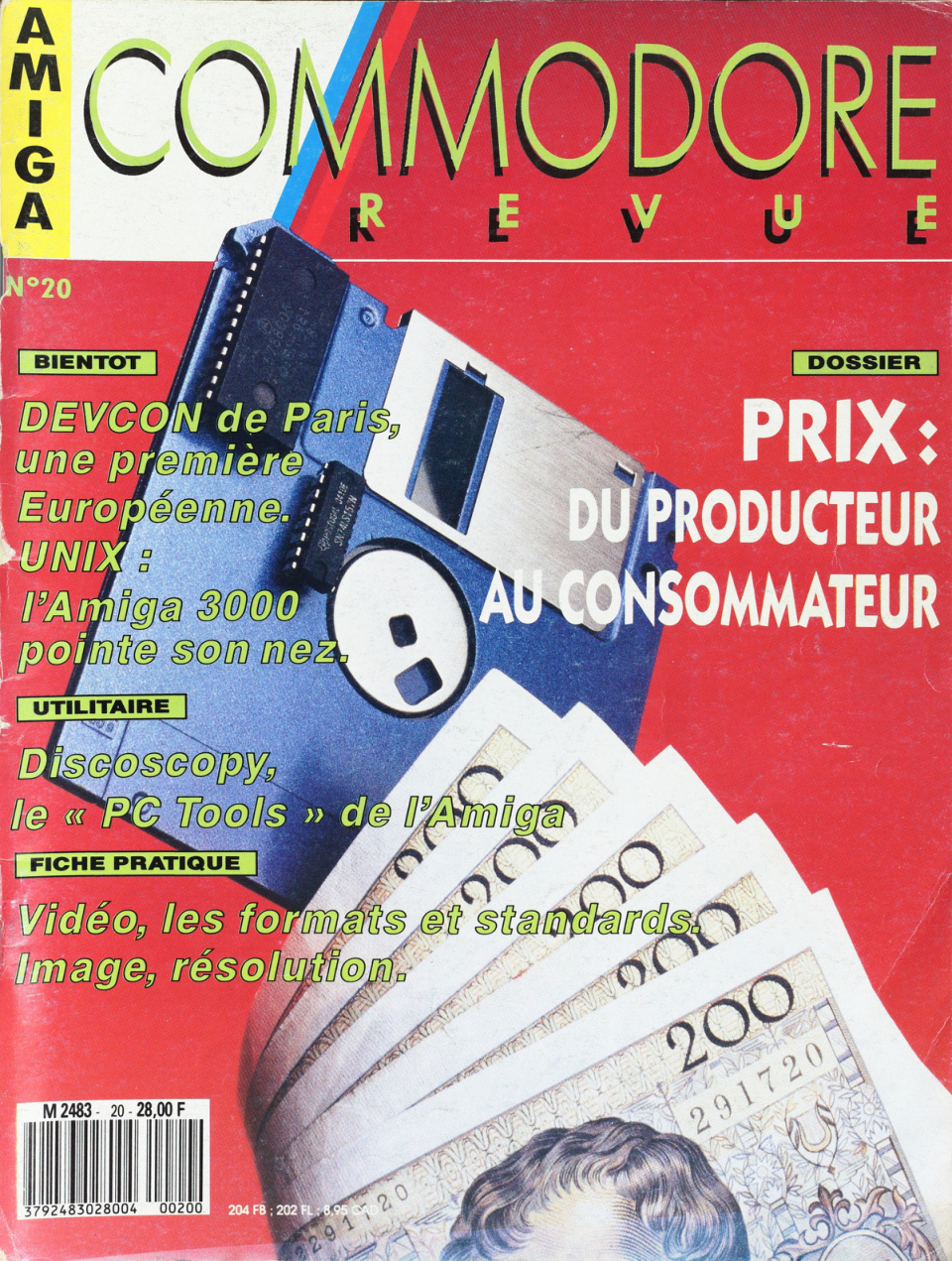 Première page de commodorerevue numero20