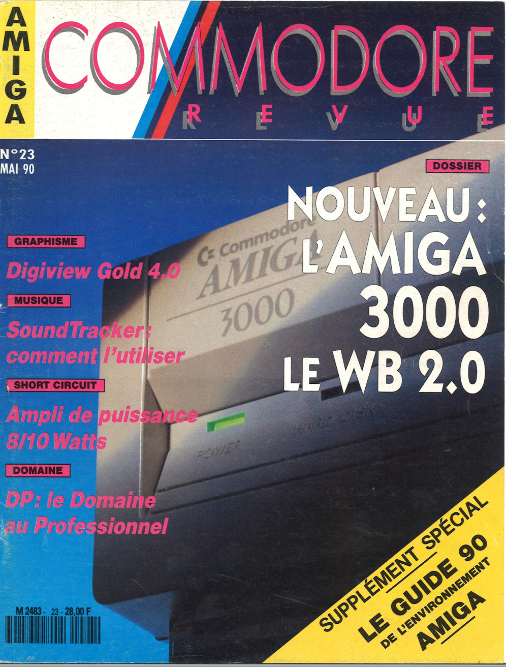 Première page de commodorerevue numero23