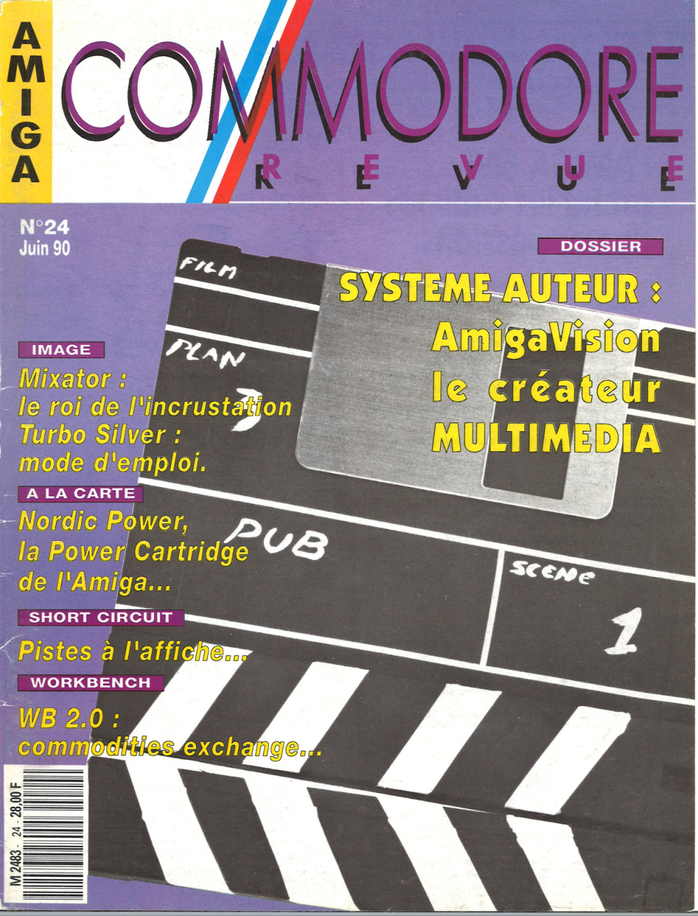 Première page de commodorerevue numero24